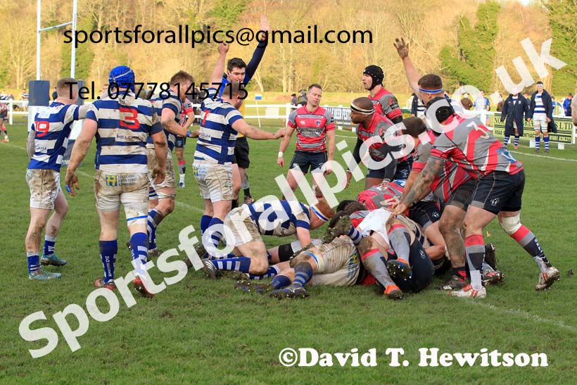 Tynedale v Stourbridge, Tynedale Park, Corbridge, Northumberland. Photo: David T. Hewitson/Sports for All Pics